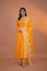 Aarohi Cotton Anarkali Set