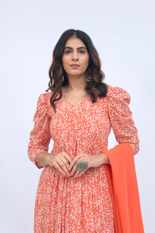 Kesar Anarkali Set