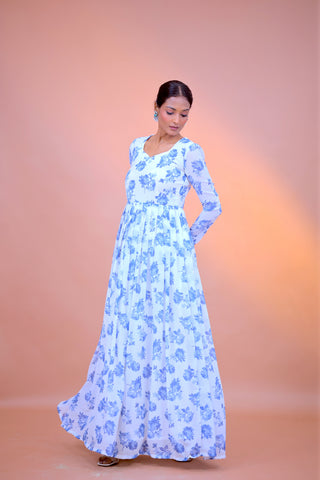 Neel Pushp Anarkali Dress