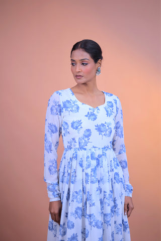 Neel Pushp Anarkali Dress