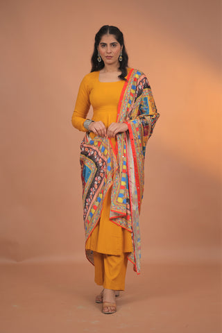 Meher Rayon Anarkali Set