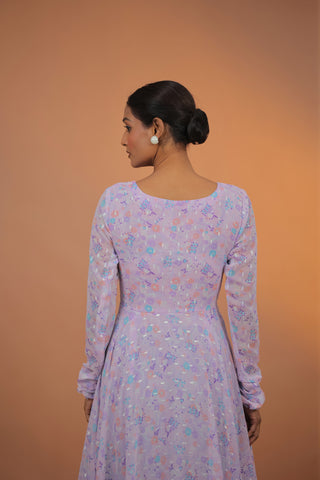 Liyana georgette Anarkali Set