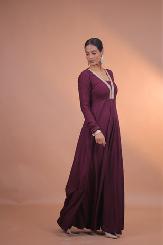Aarohi Rayon Anarkali Dress