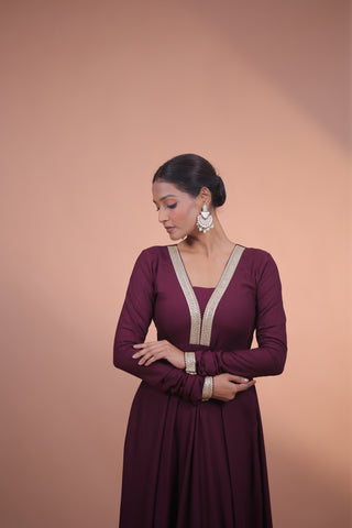 Aarohi Rayon Anarkali Dress